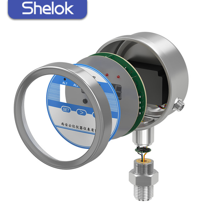 Digital pressure transmission control instrument